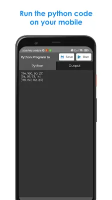 Python IDE Mobile Editor android App screenshot 4